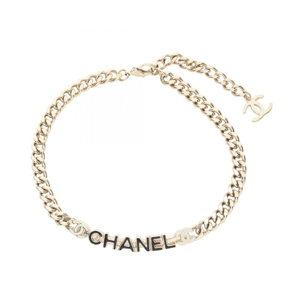 Chanel Coco Mark Logo Choker Necklace #279549C12B